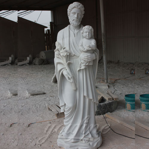 Park Decoration Life Size Religious statues of Saint Joseph for sale