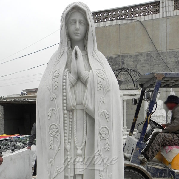 Church religious art our lady of fatima pilgrim statues design for sale