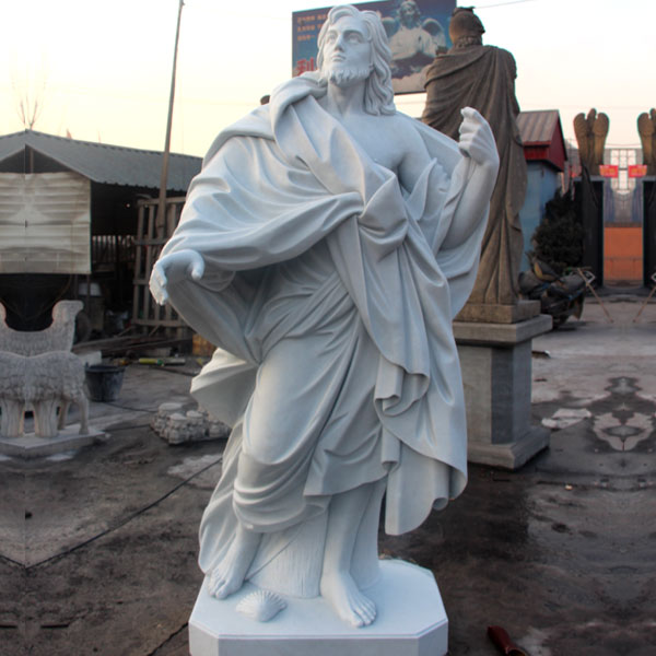 Outdoor religious statues of Saint James for church decor