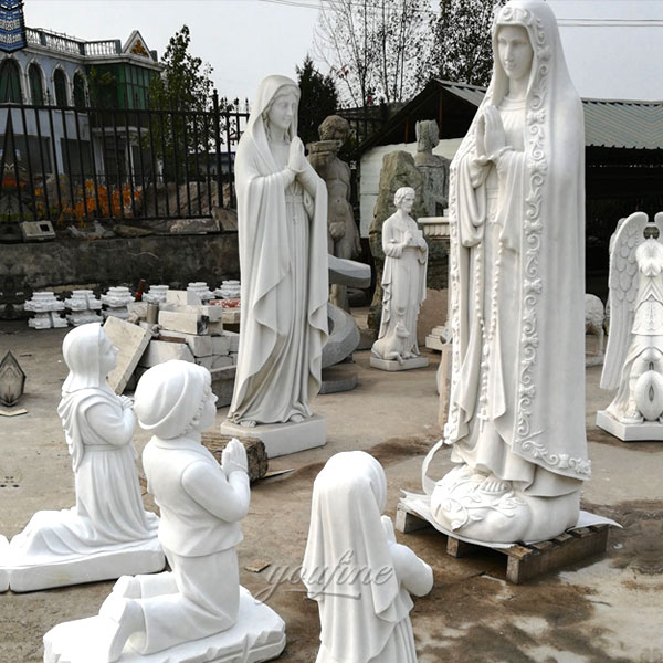 outdoor-our-lady-of-Fatima-and-three-shepherd-children-for-church-decor