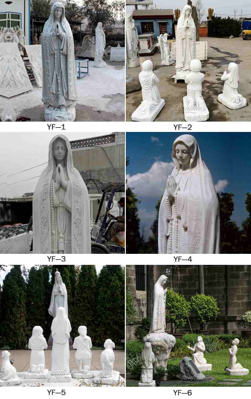 our lady of marble virgin mary statue