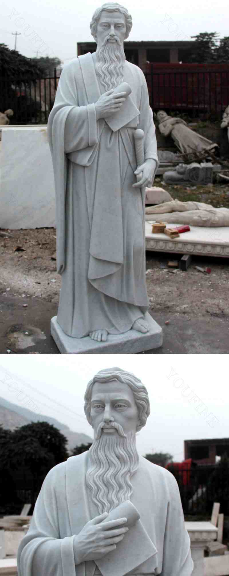 Marble Statue of St. Paul
