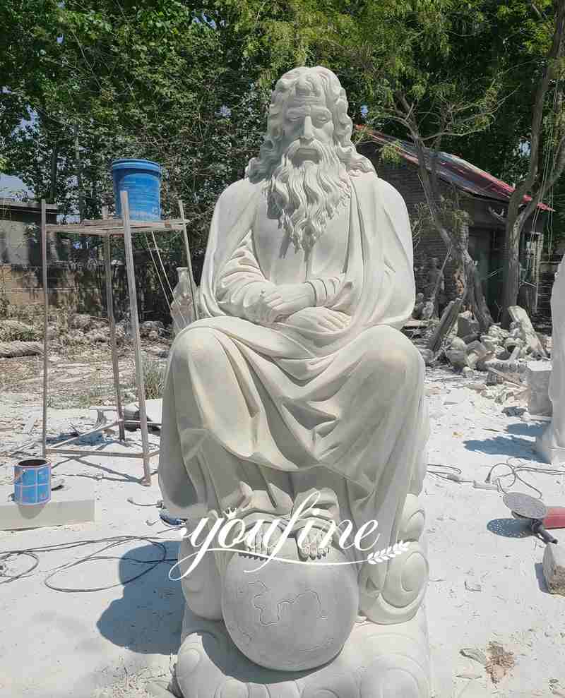 Life Size Marble Jesus Earth Statue Church Decoration for Sale CHS-824 (2)
