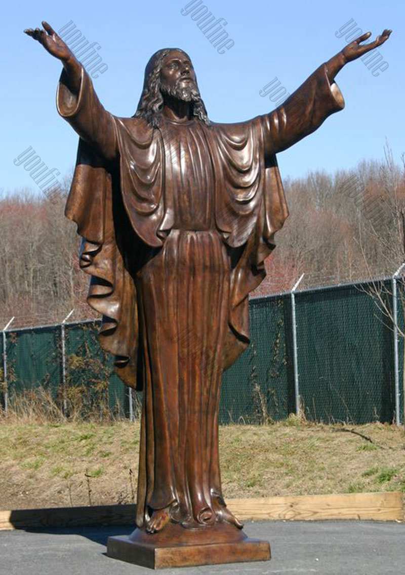 life-size Jesus statue