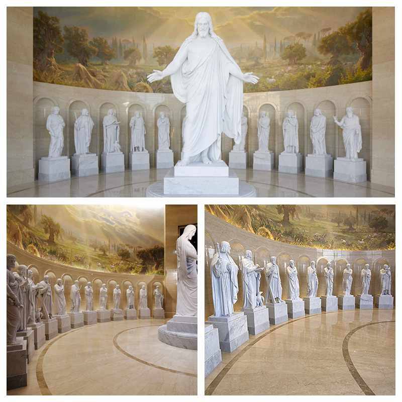 Life Size Marble Jesus Statue Outdoor Decoration Factory Supply 