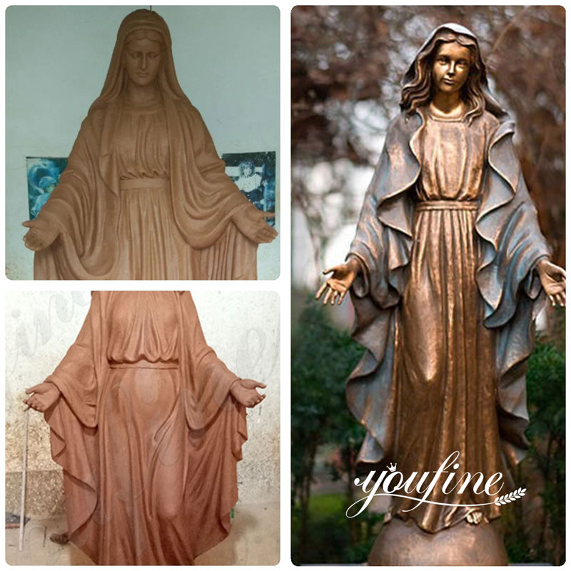bronze Mary statue -YouFine Sculpture