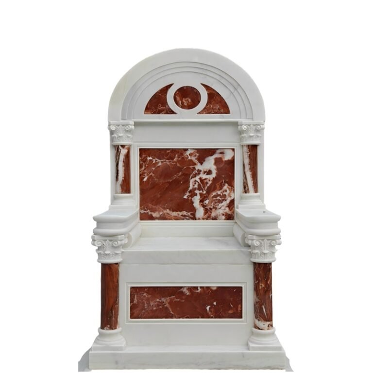 Catholic Marble Cathedra Chair for Church