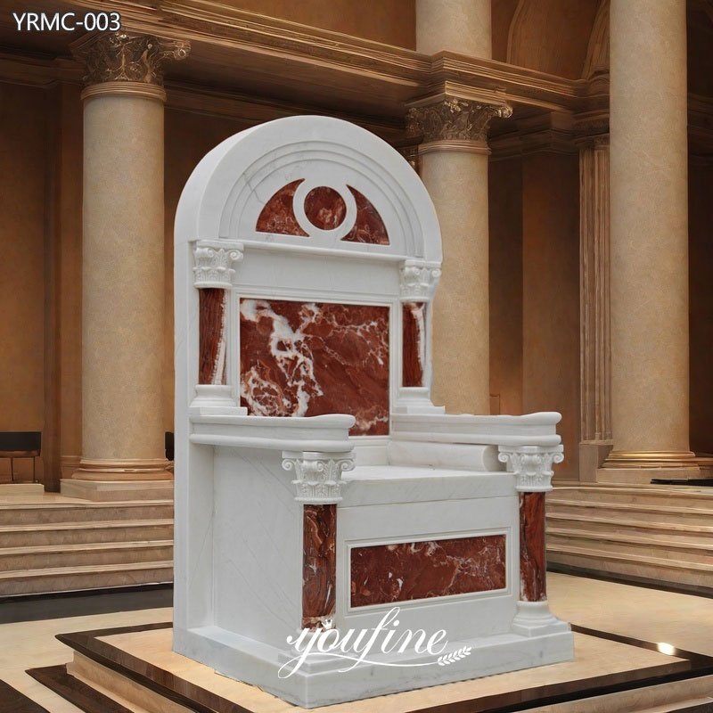 Catholic Marble Cathedra Chair for Church