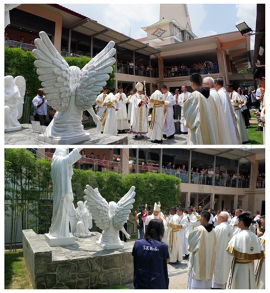 Singapore Church Project of marble Jesus, altar and pulpit