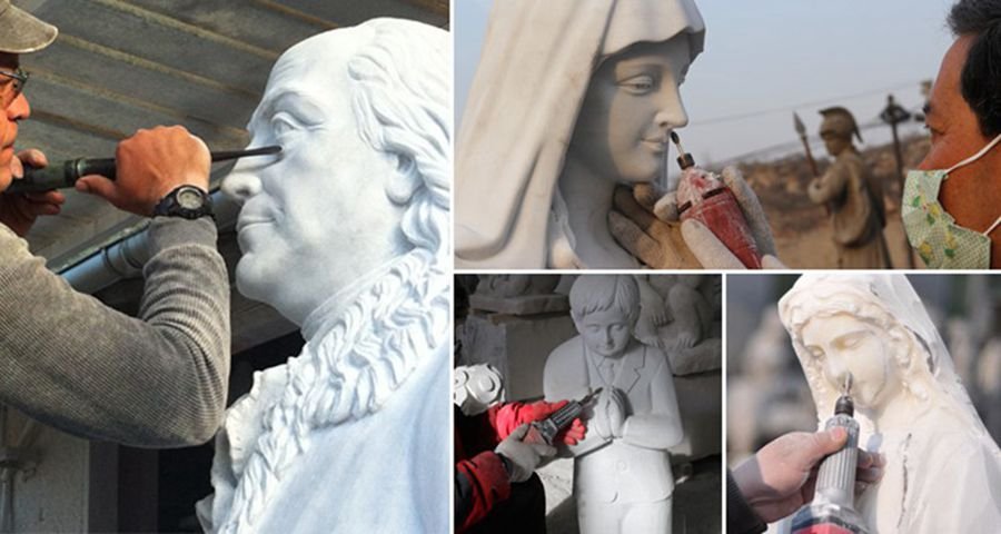 marble is Easy to Carve carefullt