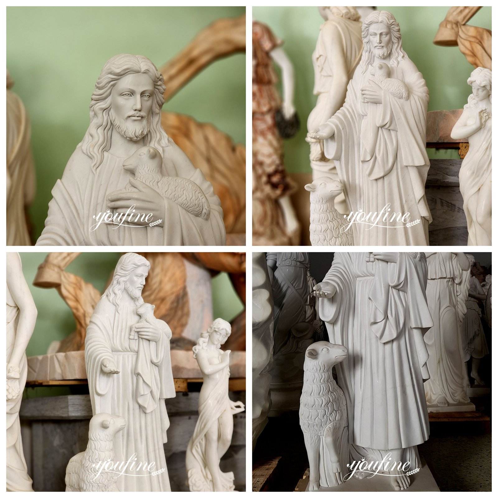 large Jesus Shepherd