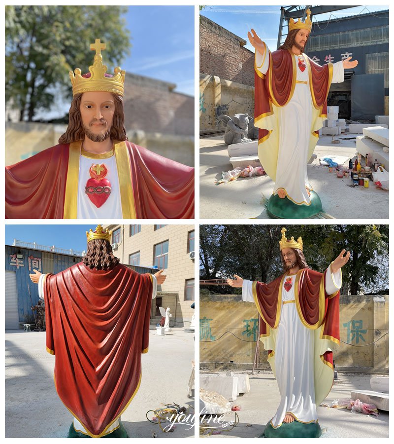 large Lifelike Beautiful Jesus Statue