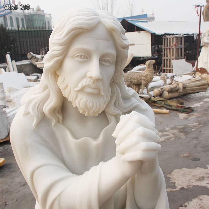 large kneeling jesus