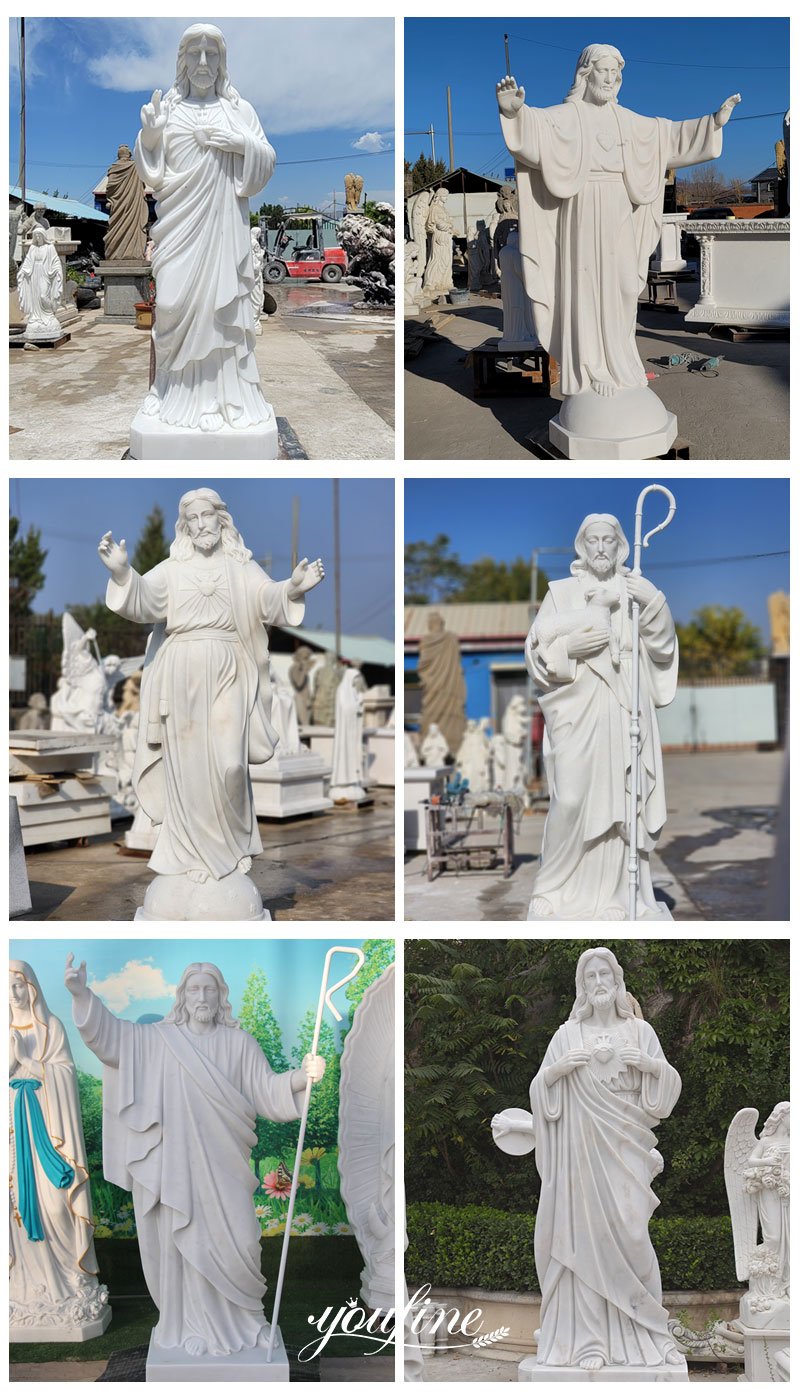 marble-jesus statues
