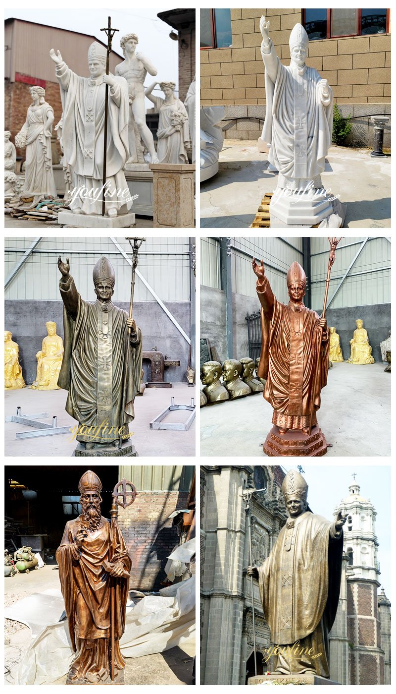 other pope sculpture
