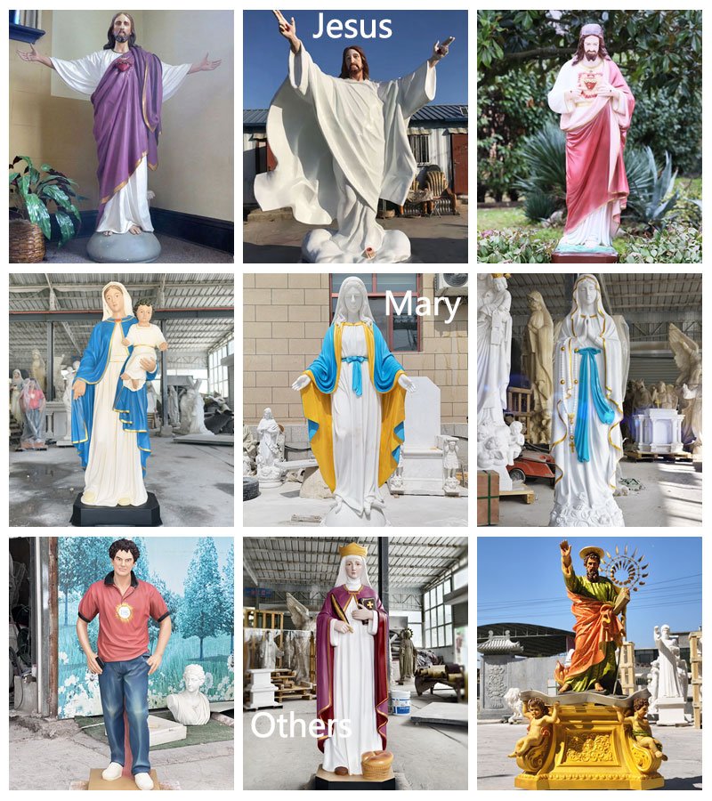 other painted-statues