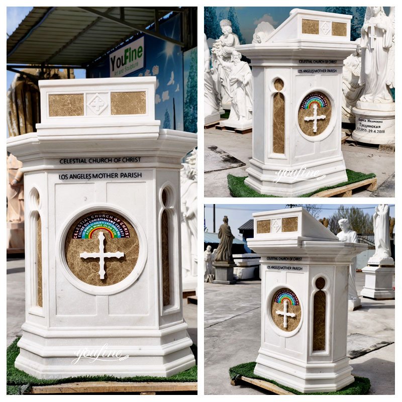 large pulpit details