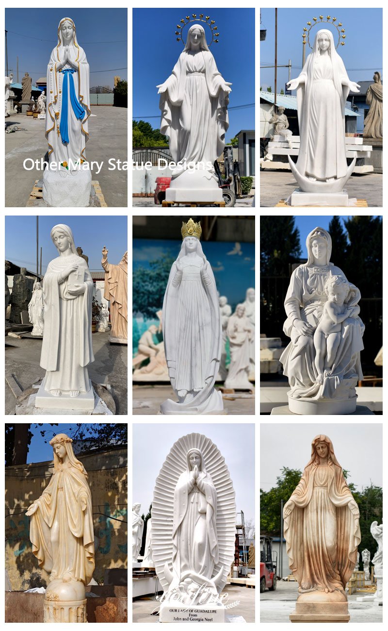 other-marble-Mary-sculpture