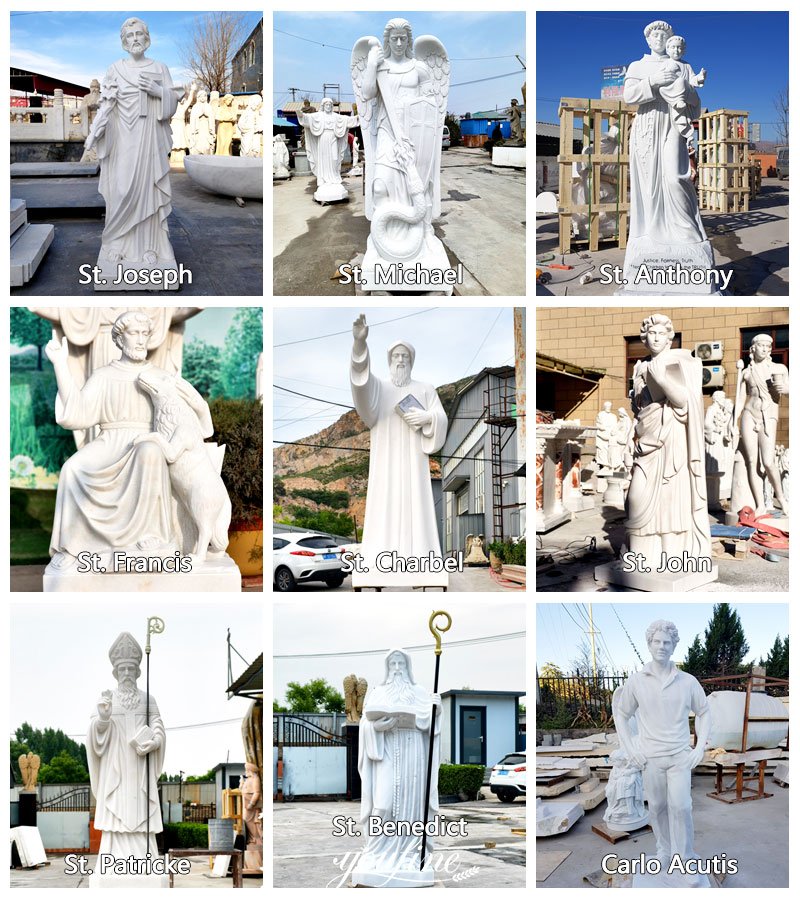 saints statues