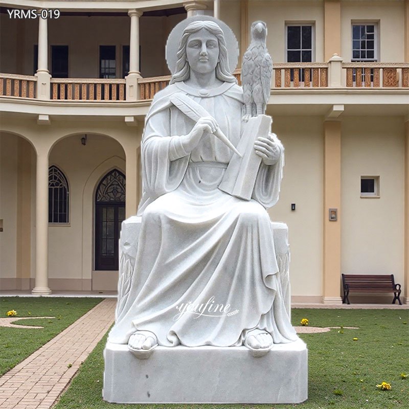 large Marble Saint John Statue