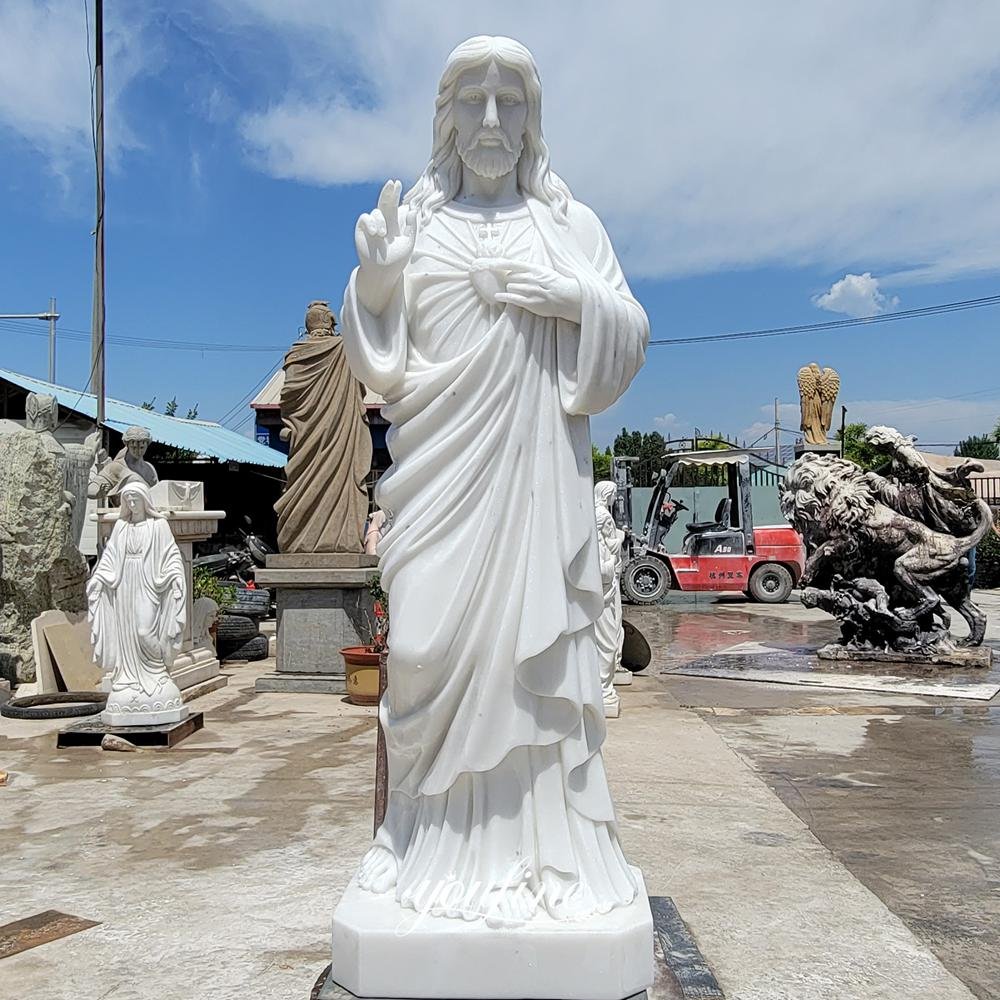 Sacred Heart Jesus Sculpture