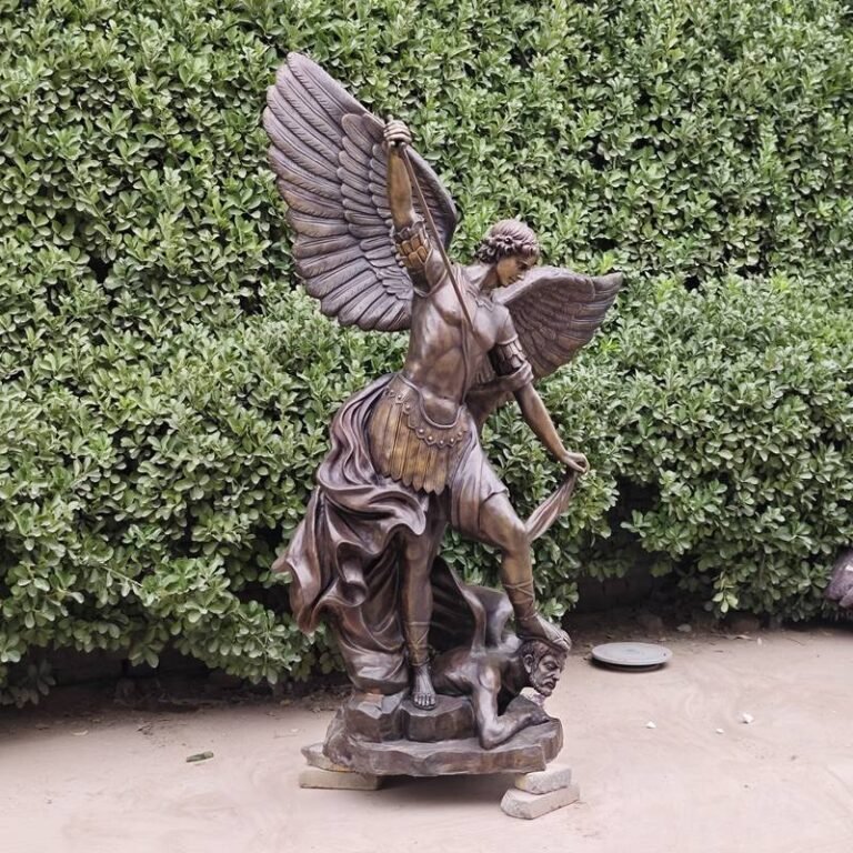 Saint Michael statue 21