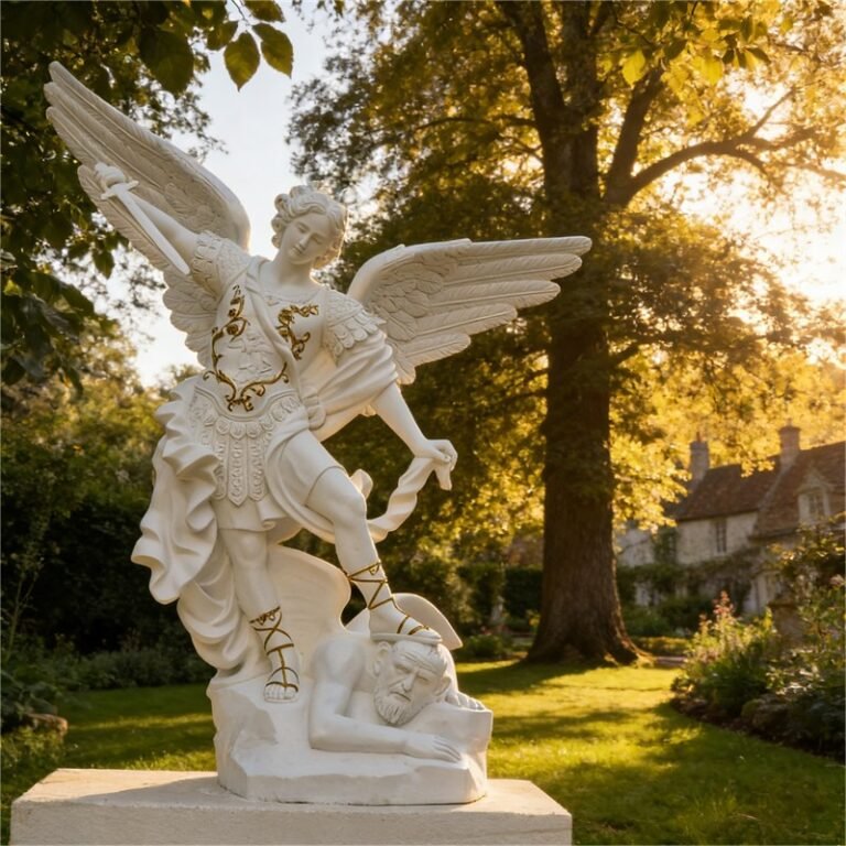 Saint Michael statue1