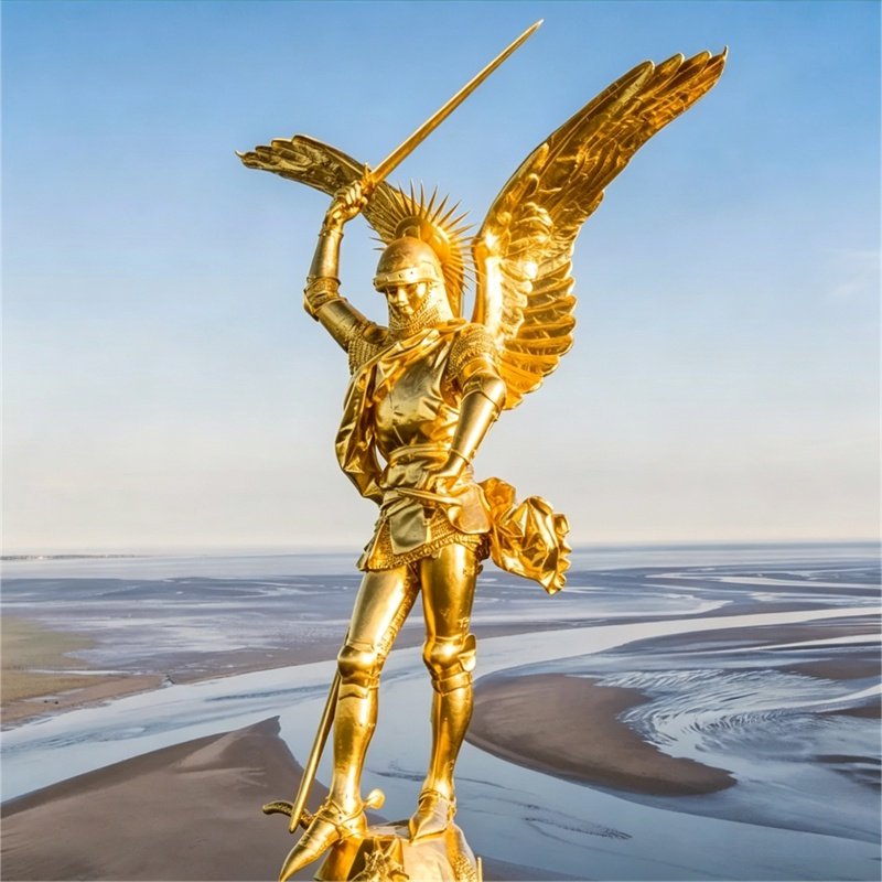 Statue of Saint Michael and the Dragon