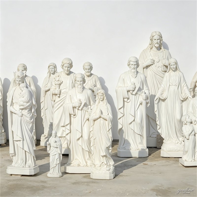 Religious statue in the Catholic tradition
