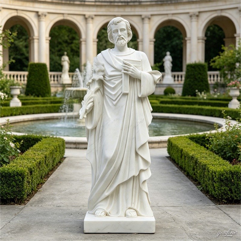 Saint Joseph statue in Catholic tradition