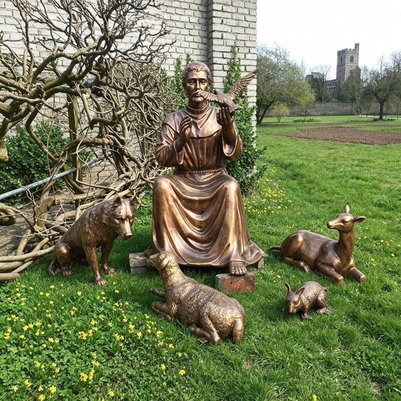 Saint Francis statue