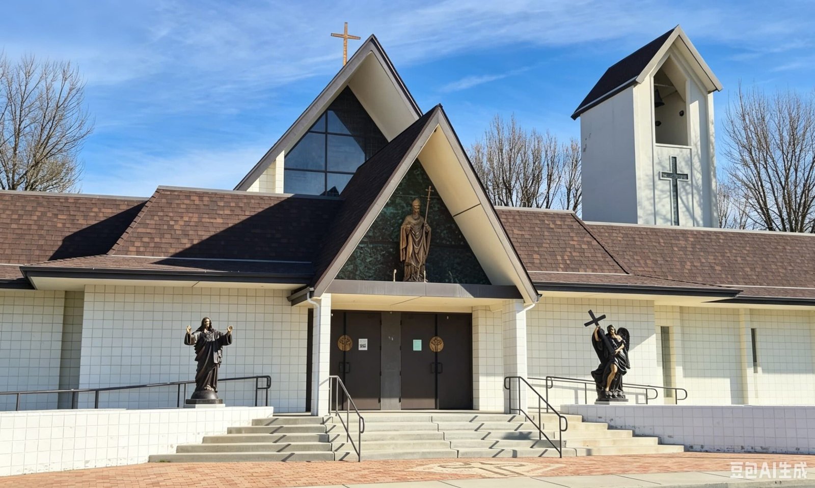 bronze jesus statue for church sanctuary