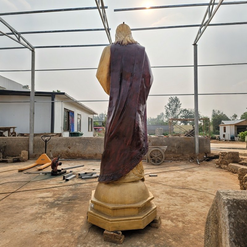 bronze Jesus statue