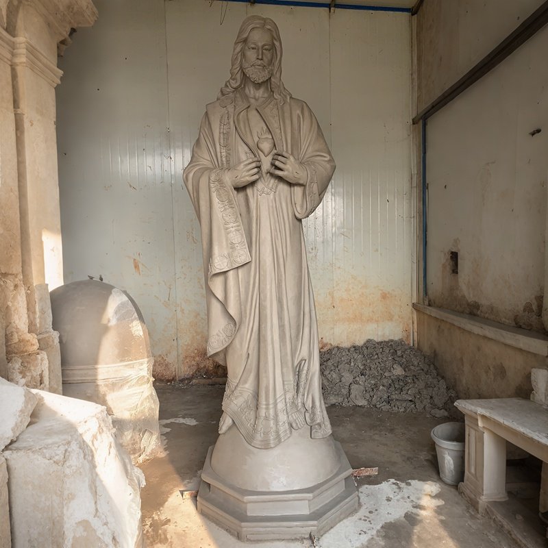 bronze Jesus statue