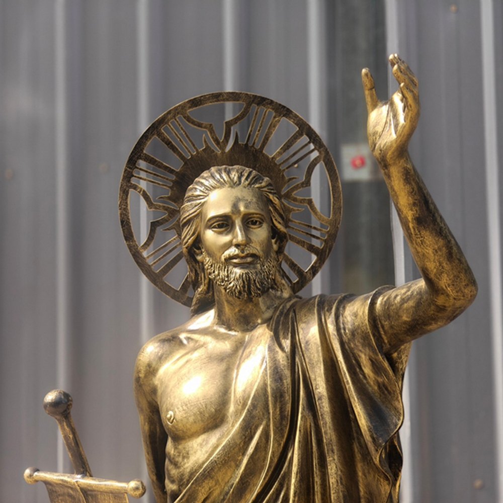 Bronze Statue of Risen Chirst