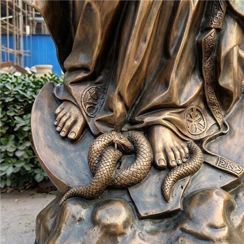 Mary Queen of Heaven Statue holding Baby Jesus