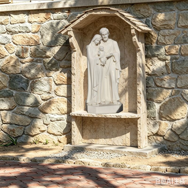 Marble St.Joseph Holy Family