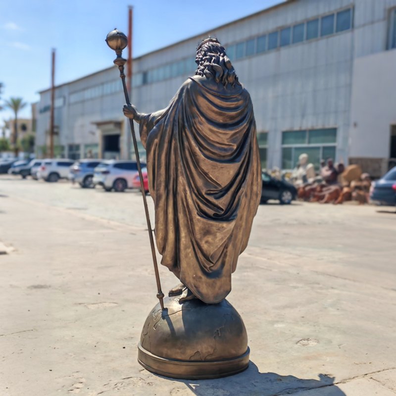 Bronze Jesus Christ the King for sale