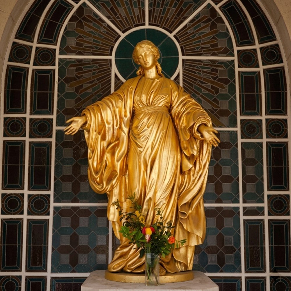 Bronze Mary Church Replica