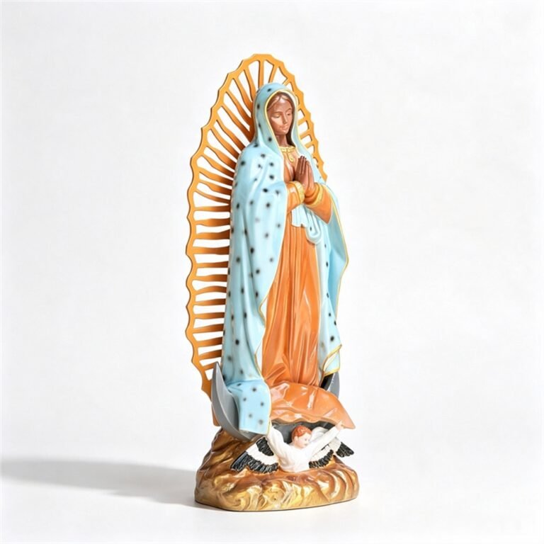 Bronze Our Lady of Gudalupe Outdoor Statue