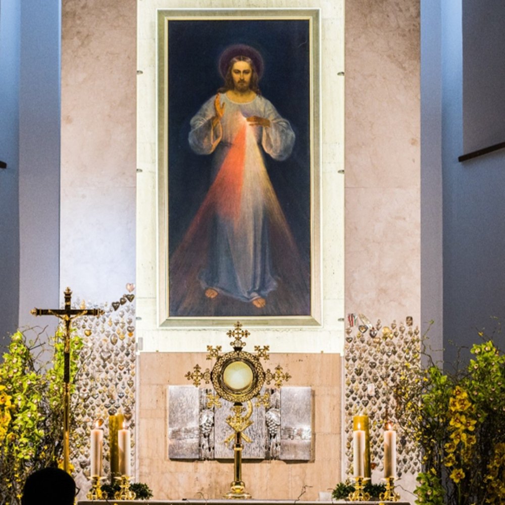 Kazimirowski Divine Mercy painting