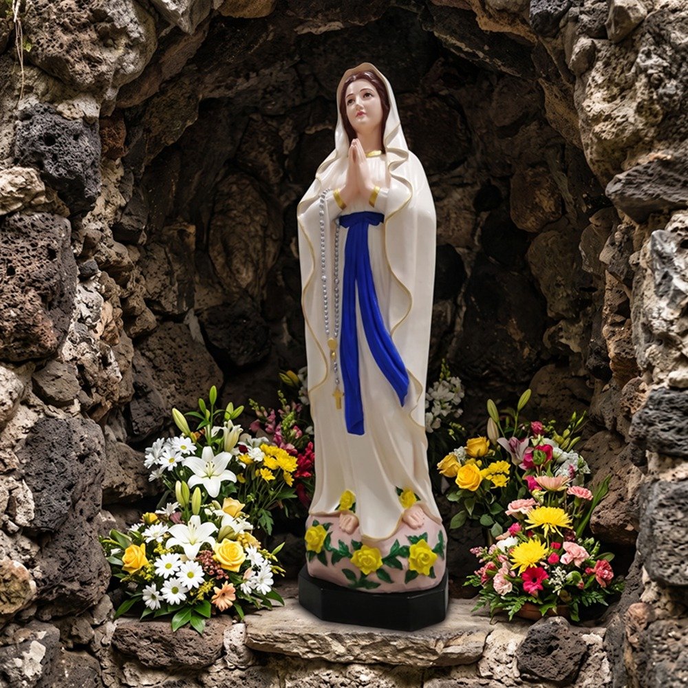 Our Lady of Lourdes Grotto Statue