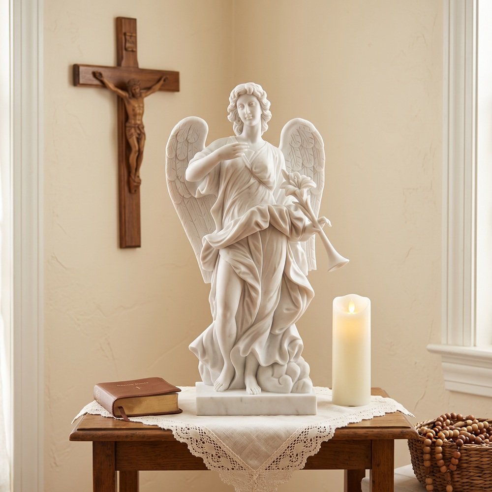Archangel statues