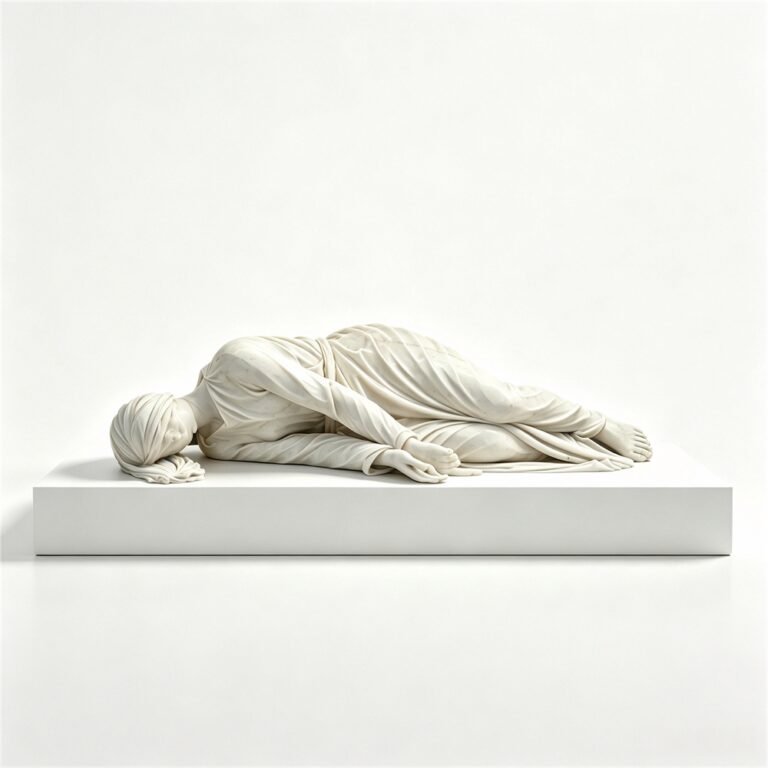 Marble Martyr Saint Cecilia Statue