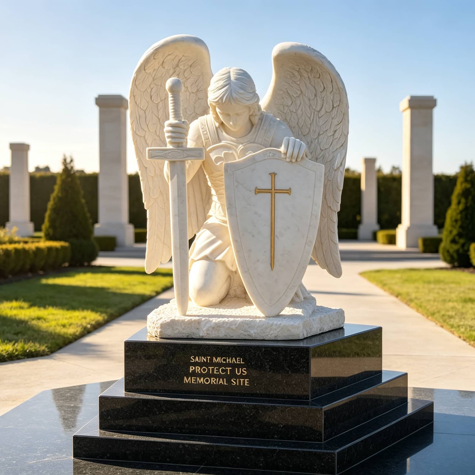 Saint Michael Statue for Memorial