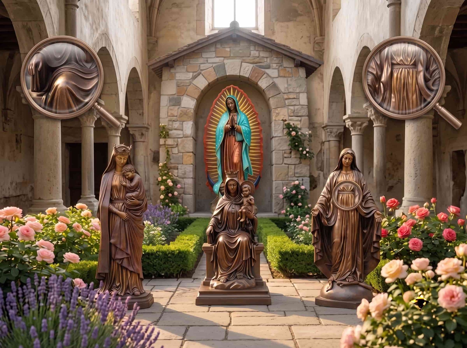 Why choose bronze for Virgin Mary statues