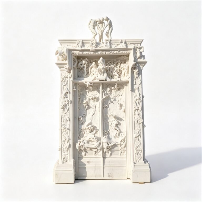 Rodin the Gate of Hell Sculpture