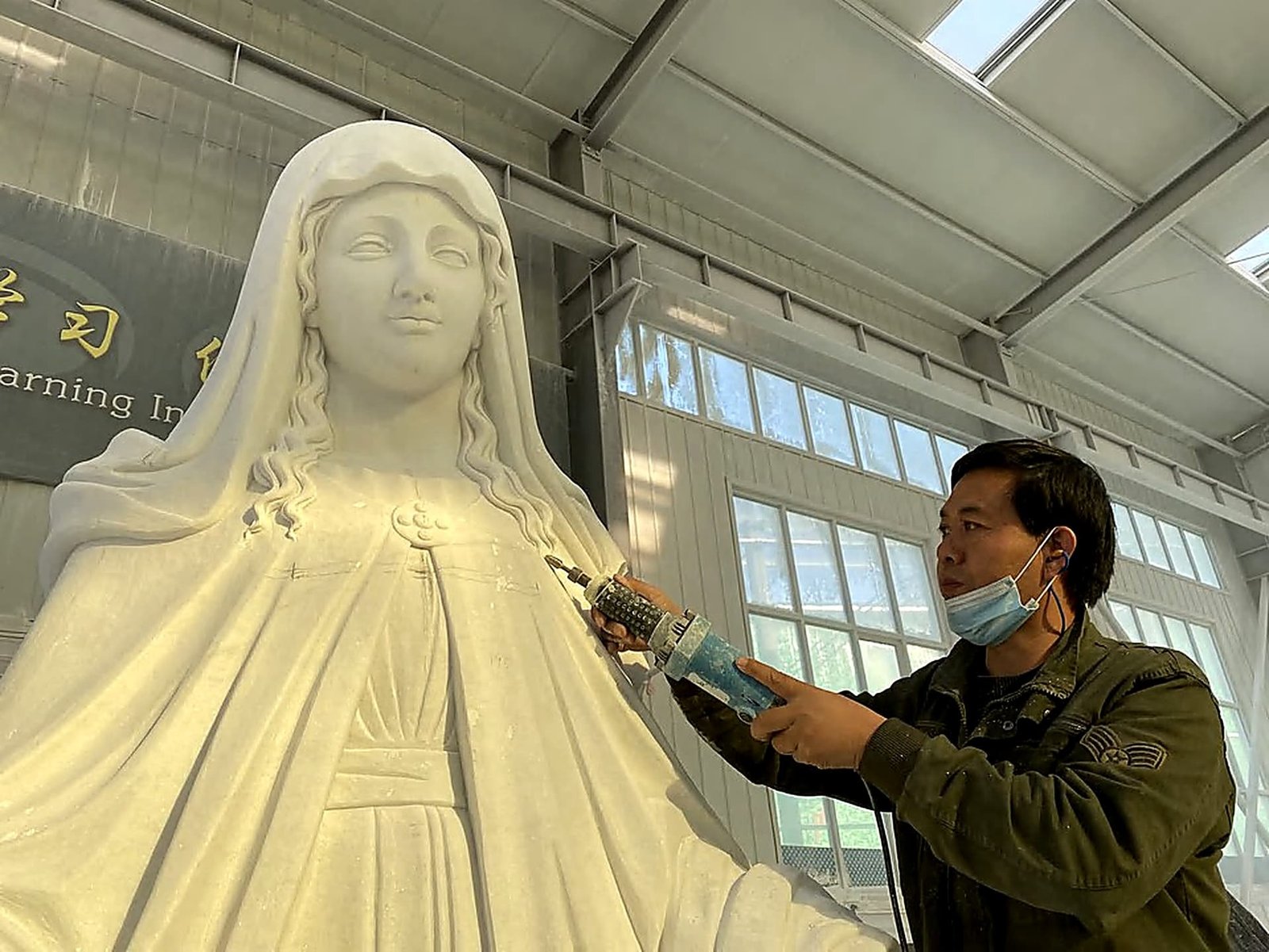 Hand carving