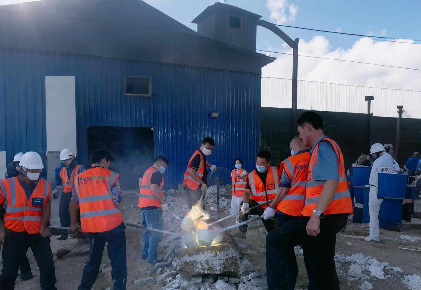 Foundry melting