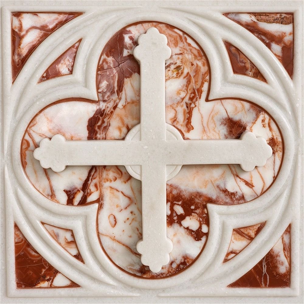 Altar of Sacrifice with Cross Carving